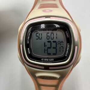 Freestyle Solstice Digital Watch Women Pink Cream 35MM Square Dial New Battery